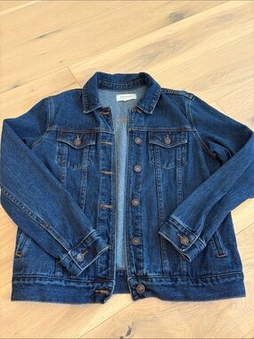 PACSUN Dark Blue Denim Jacket